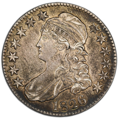 SOLD United States 1826 50c Capped Bust Half Dollar Silver Coin
