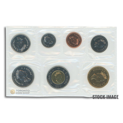 Canada 1999 Nunvavut 7-Coin PL Proof-Like Mint Coin Set - Plastic Only