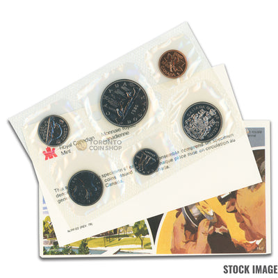 Canada 1980 6-Coin PL Proof-Like Mint Coin Set - Envelope + COA