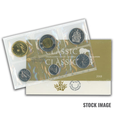 Canada 2018 6-Coin PL Proof-Like Mint Coin Set - Envelope + COA