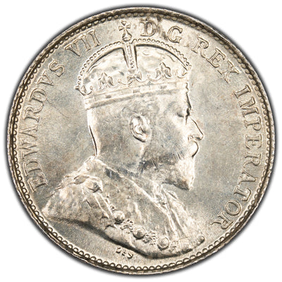 Canada 1902 5 Cents Silver Coin - MS-62