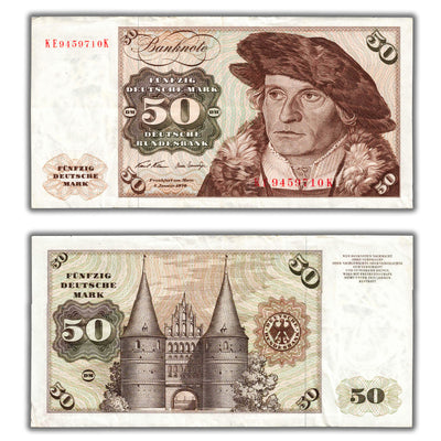 Germany Federal Republic 1970 50 Fifty Mark Note P #33a - VF