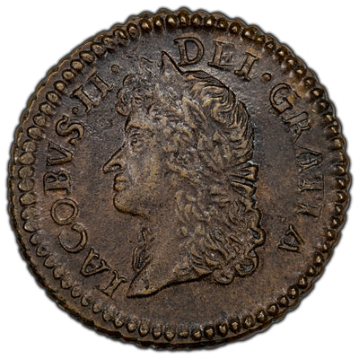 Ireland 1690 May Gun Money Shilling Coin