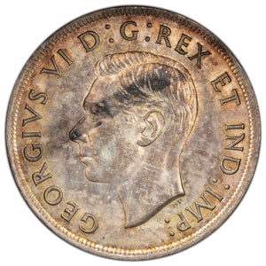 SOLD Canada 1937 $1 Silver Dollar Coin - Almost Uncirculated