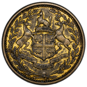 SOLD Hudsons Bay Company (1857) Moose Factory 1 Made Beaver Token CH #FT1 BR #926