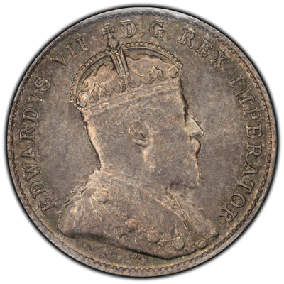 SOLD Canada 1906 10 Cents Dime Silver Coin - ICCS MS-63