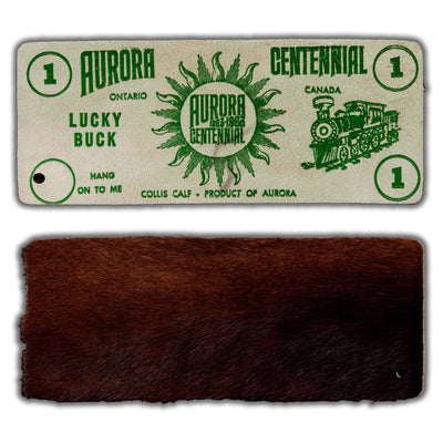 Canada Aurora 1863-1963 Centennial Lucky Buck Municipal Commemorative
