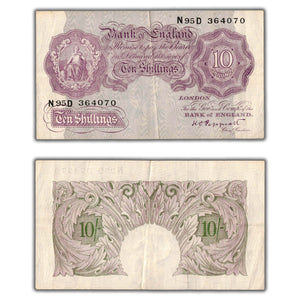 SOLD Great Britain N.D (1940-1948) 10 Shillings Note P #366