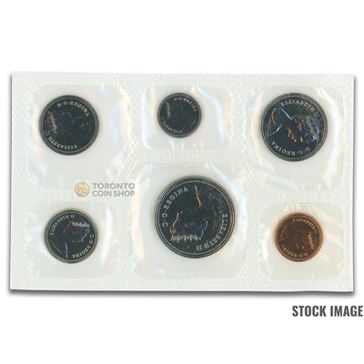Canada 1980 6-Coin PL Proof-Like Mint Coin Set - Plastic Only
