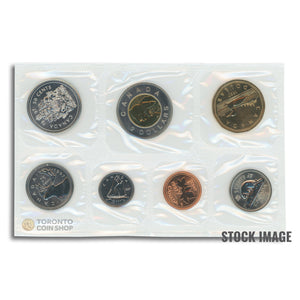 Canada 1997 Ottawa 7-Coin PL Proof-Like Mint Coin Set - Plastic Only