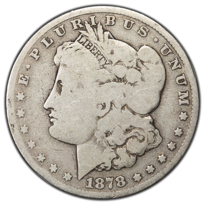 SOLD United States 1878-CC $1 Morgan Dollar Silver Coin - Filler