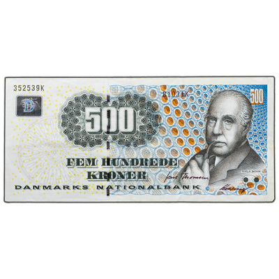 SOLD Denmark 1997 500 Kroner Note P #58b - VF+