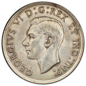 SOLD Canada 1937 $1 Silver Dollar Coin - About Almost Uncirculated