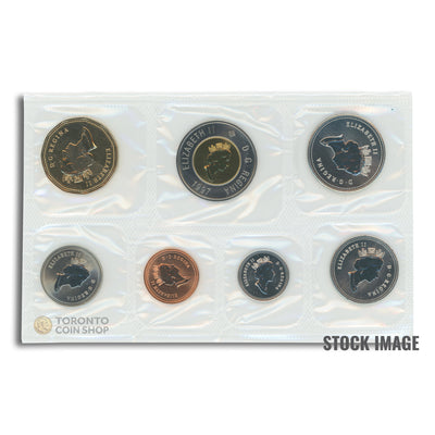 Canada 1997 Ottawa 7-Coin PL Proof-Like Mint Coin Set - Plastic Only