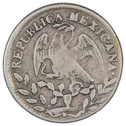 Mexico 1853 Go PF 2 Reales Silver Coin