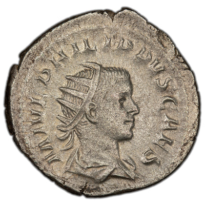 Ancient Rome Imperial AD 244-7 Philip II Antoninianus 3.8gr RIC 217