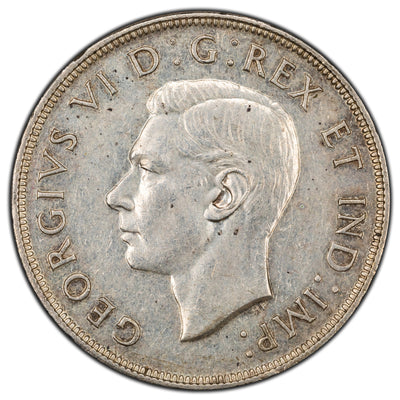 SOLD Canada 1946 $1 Silver Dollar Coin - EF/AU