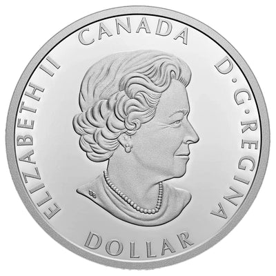 Canada 2022 $1 Ultra High Relief Peace Dollar .9999 Fine Silver Coin