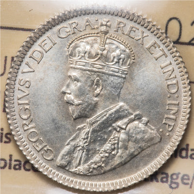 SOLD Canada 1929 10 Cents Dime Silver Coin - ICCS Specimen SP-66