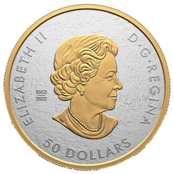 Canada 2023 $50 35th Anniversary of the SML 5oz .9999 Fine Silver Coin