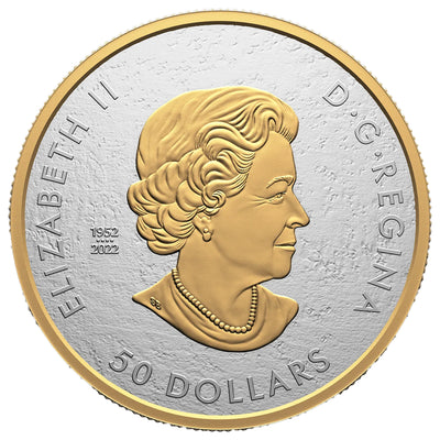 Canada 2023 $50 35th Anniversary of the SML 5oz .9999 Fine Silver Coin