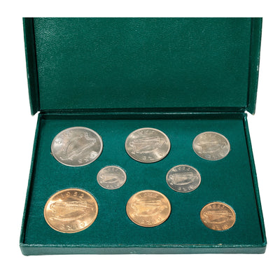 SOLD Ireland 1950's Mixed Dates 8-Coin Set - Coins of Ireland Issue