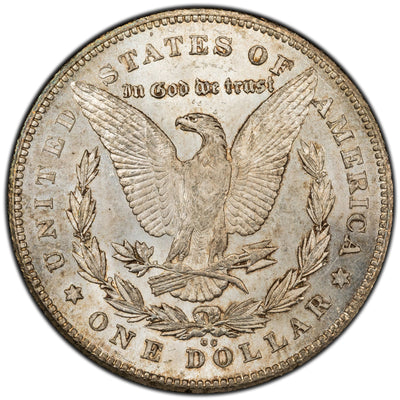 SOLD United States 1878-CC $1 Morgan Silver Dollar Coin - UNC+