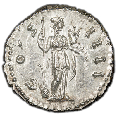 SOLD Ancient Rome Imperial AD 152-3 Antonius Pius AR Denarius RIC 222 RSC 270
