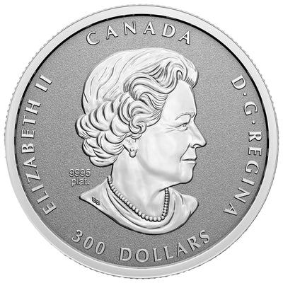 Canada 2022 $300 The Platinum Jubilee of Her Majesty .9999 Pure Platinum Coin