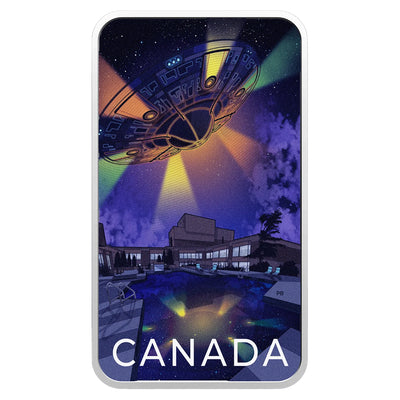 Canada 2021 $20 Unexplained Phenomena: The Montreal Incident .9999 Fine Silver Coin