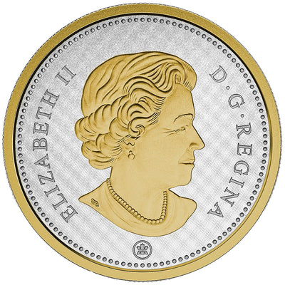 Canada 2015 25-Cents Big Coin Series 5oz .9999 Silver Coin