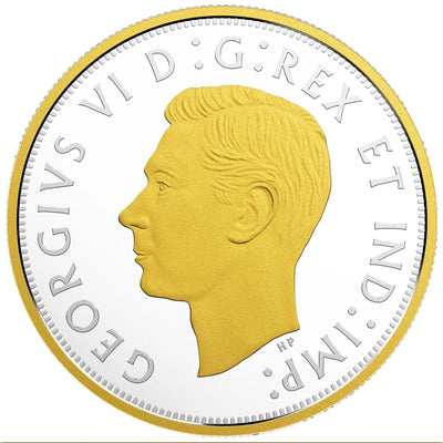 Canada 2018 50-Cent 75th Anniversary of the 1943 Half Dollar .9999 Fine Silver Coin