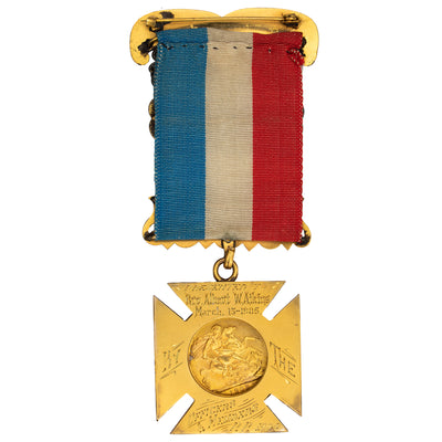SOLD Sons of England Lichfield Lodge Medal with Encased 1903 Gold Sovereign Coin