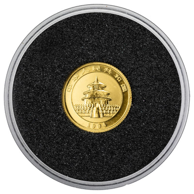 SOLD China 1994 5 Yuan 1/20oz .999 Gold Panda Coin - In Capsule