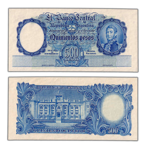 SOLD Argentina 1935 500 Pesos Proof Note P #268p