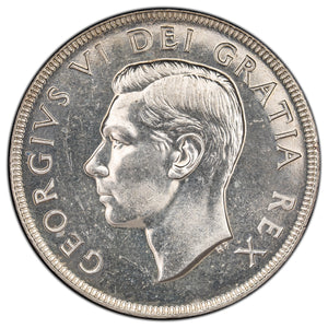 SOLD Canada 1950 SWL $1 Silver Dollar Coin - Uncirculated +