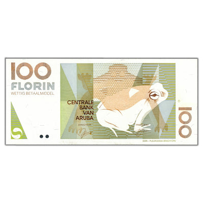 Aruba 1993 100 Florin Note P #14 - Choice Uncirculated