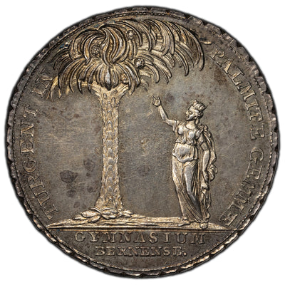 SOLD Switzerland Bern C. 1810's Gymnasium Bernese Silver Medal