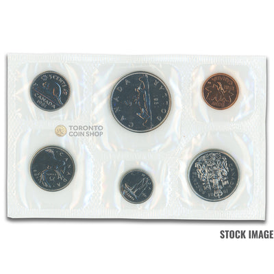 Canada 1981 6-Coin PL Proof-Like Mint Coin Set - Plastic Only