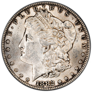 SOLD United States 1882 $1 Morgan Dollar Silver Coin - BU