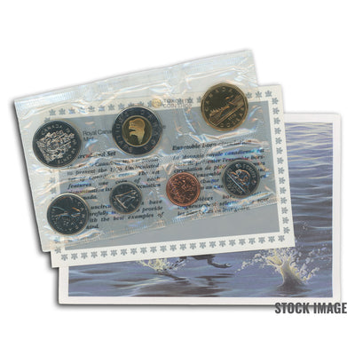 Canada 1998 Ottawa 7-Coin PL Proof-Like Mint Coin Set - Envelope + COA