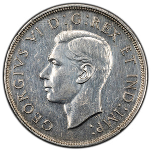 SOLD Canada 1946 $1 Silver Dollar Coin - Polished