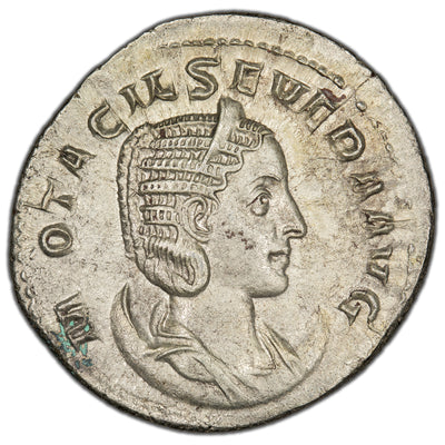 Ancient Rome Imperial AD 247 Otacilia Severa Antoninianus 3.59gr 23mm RIC 125c