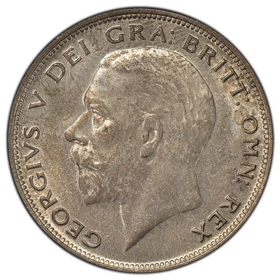 Great Britain 1931 1/2 Half Crown Silver Coin KM #835 - UNC+