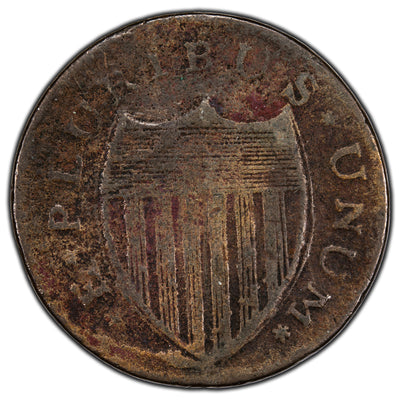 New Jersey 1787 Copper Maris 6-D