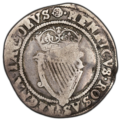 SOLD Ireland 1604-07 James I Shilling Silver Coin S-6516
