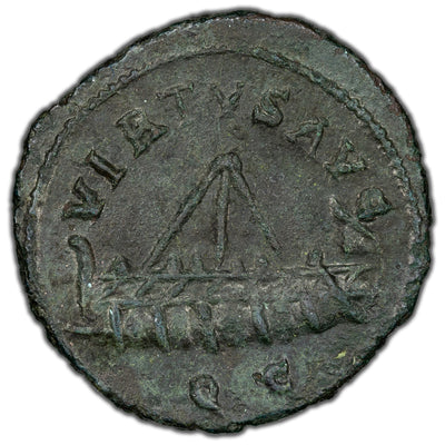 Ancient Rome Imperial AD 293-6 Allectus Quinarius RIC 128