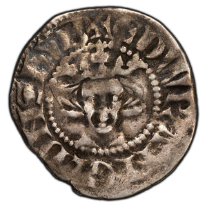 SOLD Great Britain Edward I One Penny Silver Coin Class 4a SP #1394
