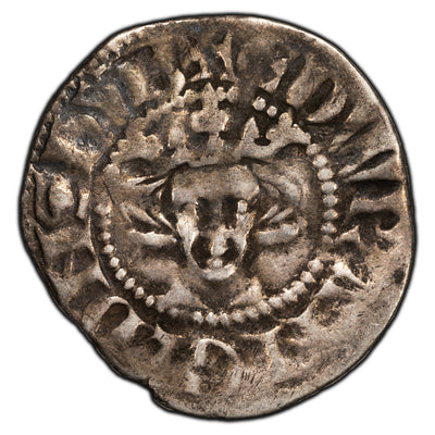 SOLD Great Britain Edward I One Penny Silver Coin Class 4a SP #1394