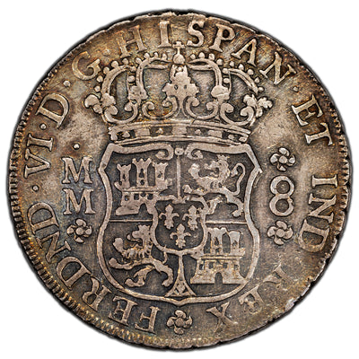 SOLD Mexico 1755 Mo-MM 8 Reales Silver Coin KM #104.2